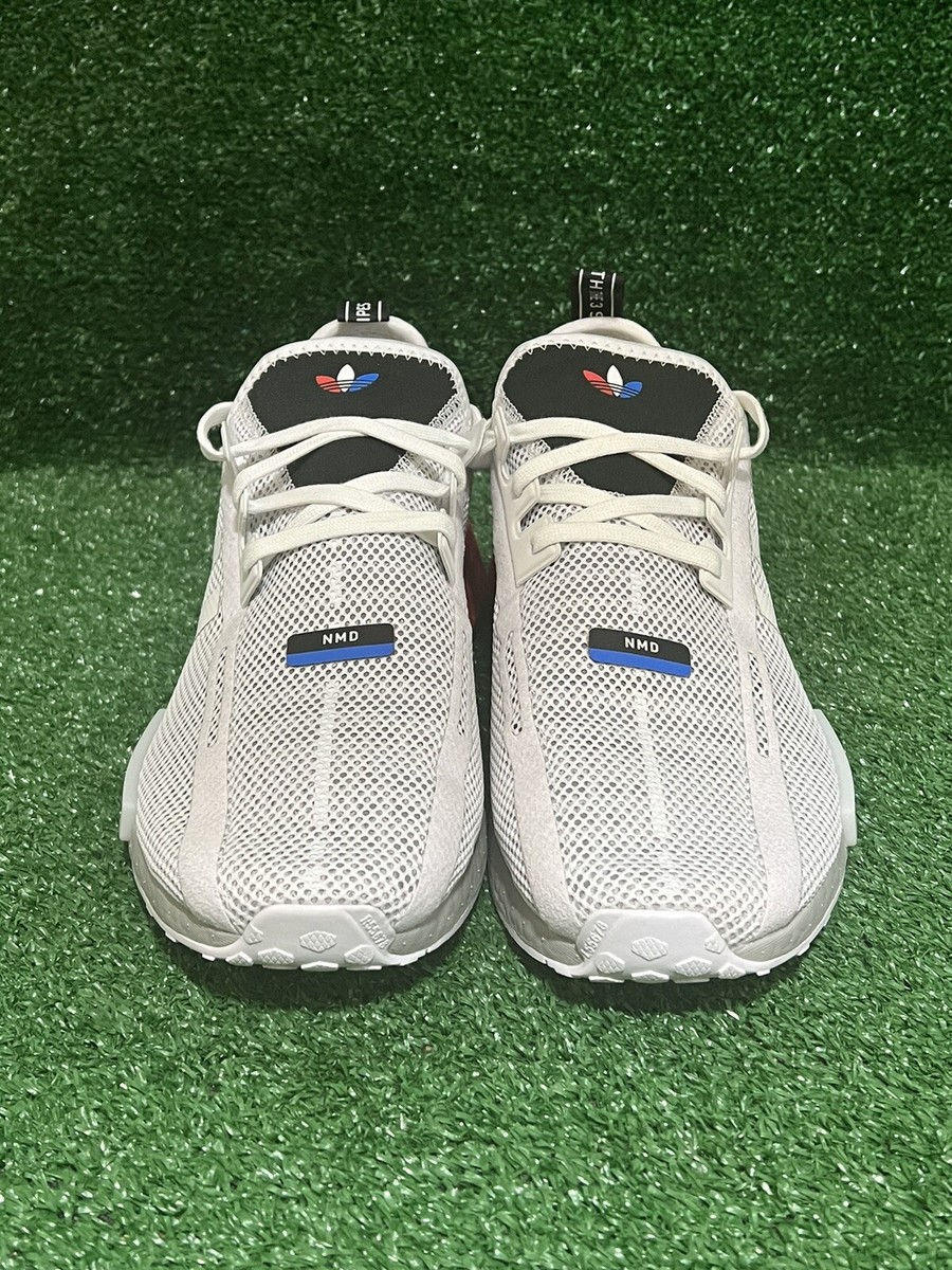 Adidas Originals NMD_R1 Casual Shoes White Grey IE2093 Men