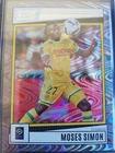 2022-23 panini score league 1 Moses Simon 09/25 Silver Swirl FC Nantes