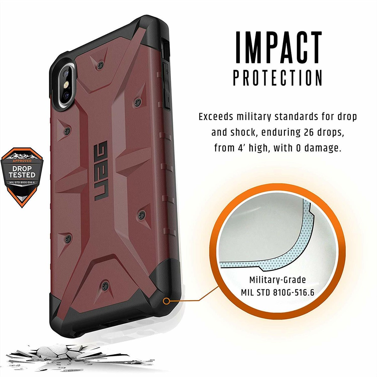 Urban Armor Gear UAG iPhone XS Max Pathfinder Tough Case