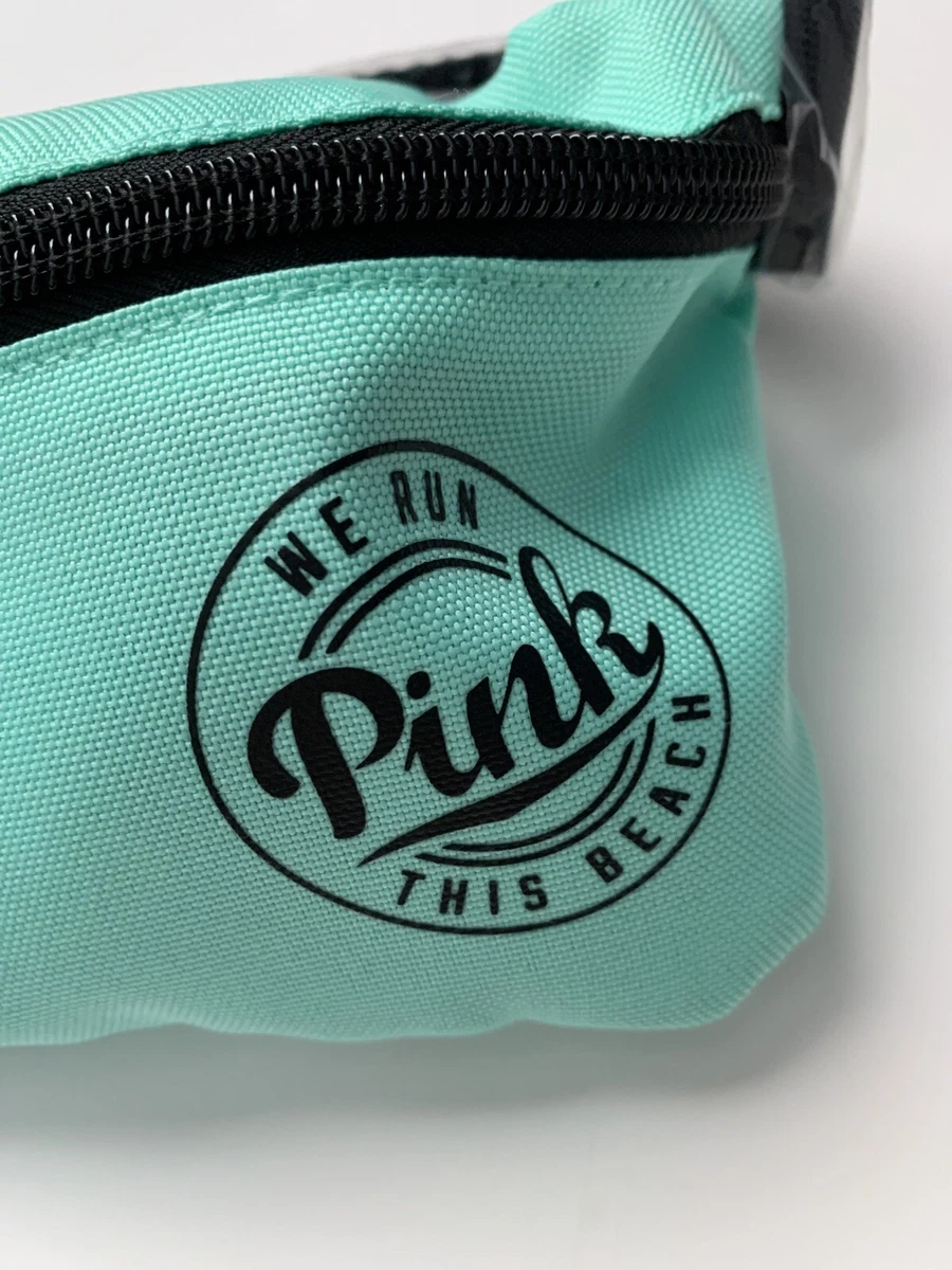 Victoria s Secret PINK Fanny Pack with Loozie Aqua blue NWT