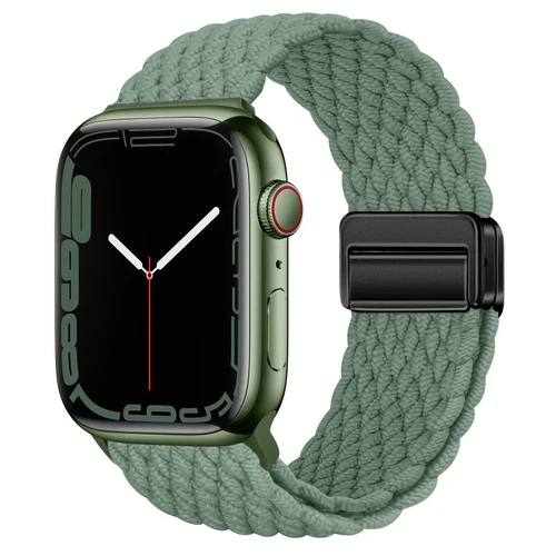 Magnet Nylon Armband für Apple Watch Ultra 2 49mm & Serie 1-9,Ersatzband 38-45mm - Bild 90 von 101