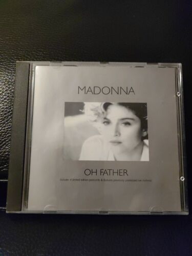 Madonna - Oh Father CD Single, 3 tracks, inc. 4 paper postcards, vgc - Picture 1 of 4
