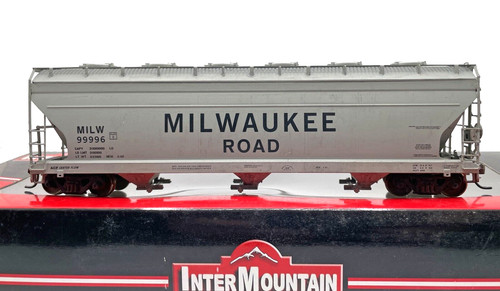 HO INTERMOUNTAIN 47042-02 ACF 4650 FT CÚBICO 3 BAHÍAS TOLVA MILWAUKEE CARRETERA DESGASTADA | Zustand: Used