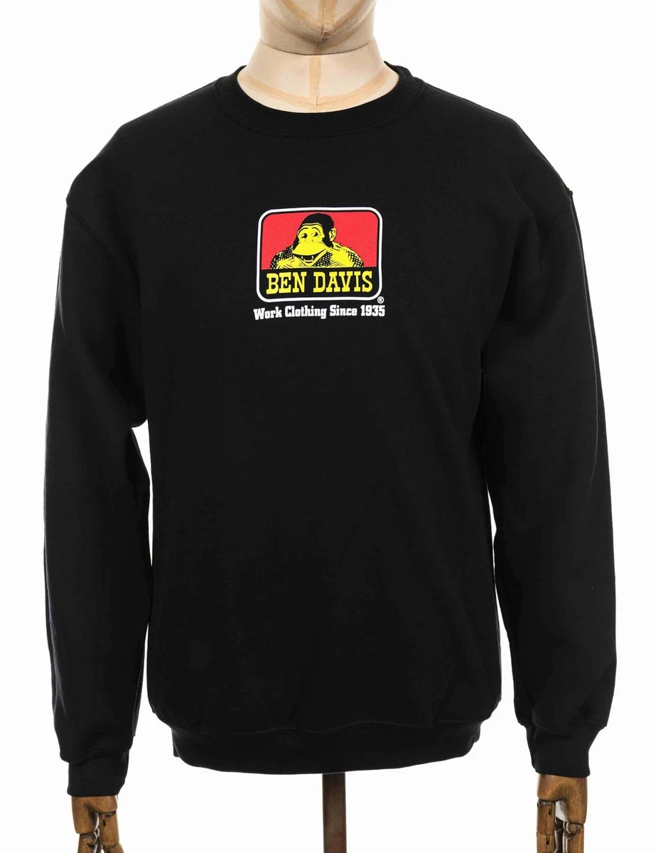 Men's Ben Davis Logo Sweatshirt - Black