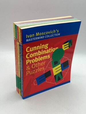 5 Paperbacks From Ivan Moscovich's Mastermind Collection Bundle The Hinged
