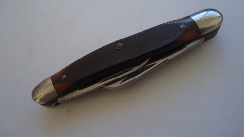 SCHRADE WALDEN NY USA 108OT JUNIOR STOCKMAN OLD TIMER KNIFE - Picture 12 of 17