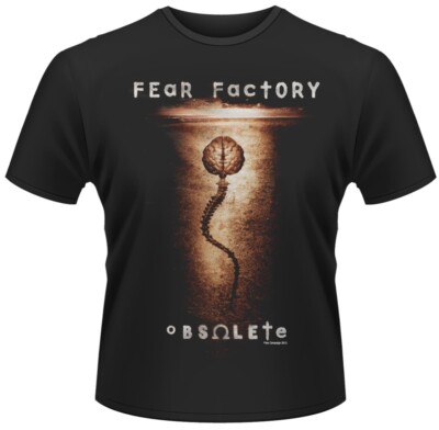 Fear Factory 'Obsolete' (Schwarz) T-Shirt