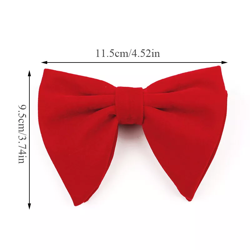 Women's Pre Tied Bow Tie Teens Ribbon Bowknot Necktie for Gift Work Wedding