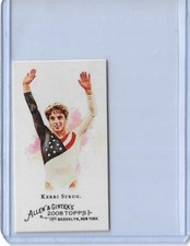 2008 ALLEN & GINTER KERRI STRUG BAZOOKA BACK /25 MINI CARD #103 ~ USA GYMNASTICS