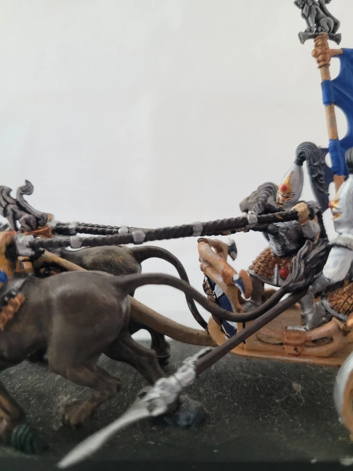 High Elf White Lion Chariot Chrace Tiranoc Elves Warhammer Fantasy The Old World - Image 3 of 4