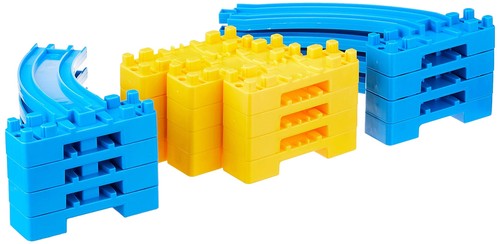 Takara Tomy Plarail R-18 Sloping Curve Rail 12 mini bridge piers Track Japan - Picture 24 of 24