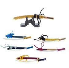 Surprise Miniature Katana Samurai Diecast Metal Sword 1 Mystery Figure