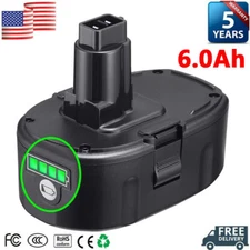 6000mAh Li-Ion Battery for DeWalt 18V XRP 18 Volt DC9096 DW9095 DC9098 DC9099 US