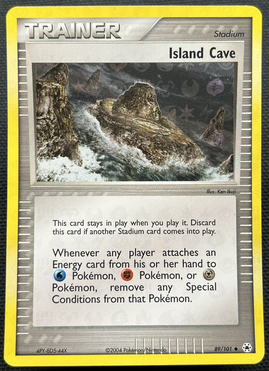 NM Island Cave Reverse HOLO 89/101 Hidden Legends Pokemon