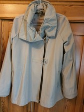 Ladies Swing Wool/cashmere Coat Mushroom. Toggle Fastening Uk 12/14 38 Rrp£249
