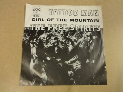 PSYCH PROGR ROCK 45T SINGLE ABC-PARAMOUNT 45-10872/ THE FREE SPIRITS -TATTOO MAN