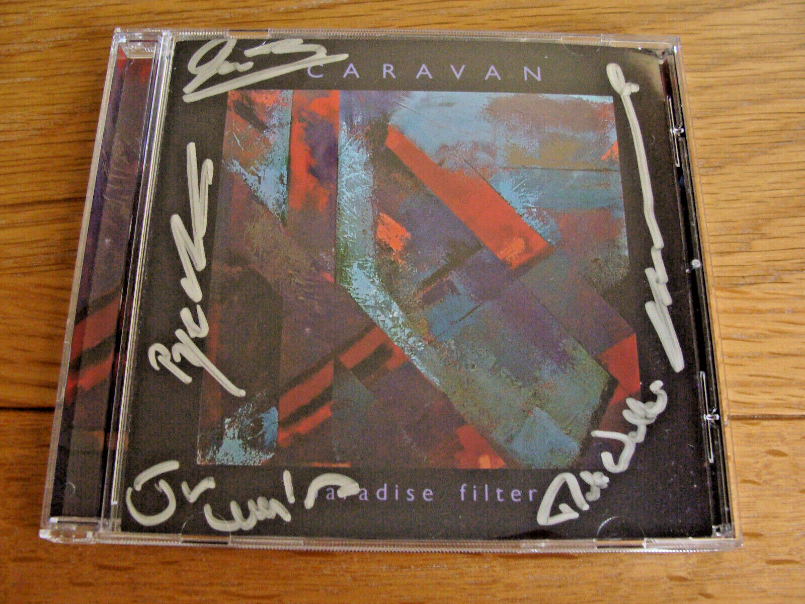CD Album: Caravan : Paradise Filter : Signed
