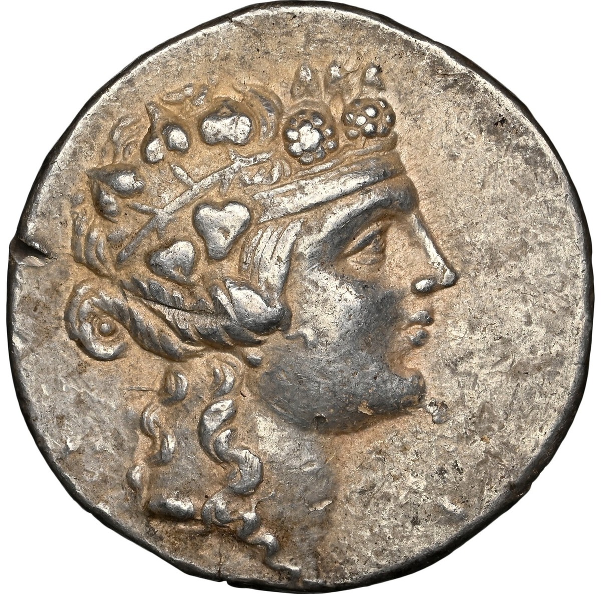 THRACIAN ISLANDS Thasos Hercules Thrace NGC XF Silver Ancient