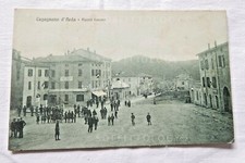 CARTOLINA  LUGAGNANO VAL D'ARDA PC VECCHIA FOTOGRAFIA 1928 CUCINA CASALINGA