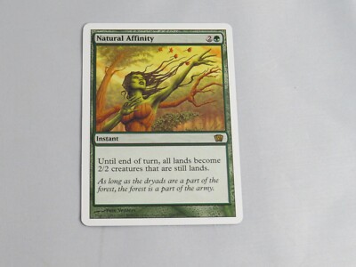 MTG 1x Natural Affinity - 8th Edition *Rare *