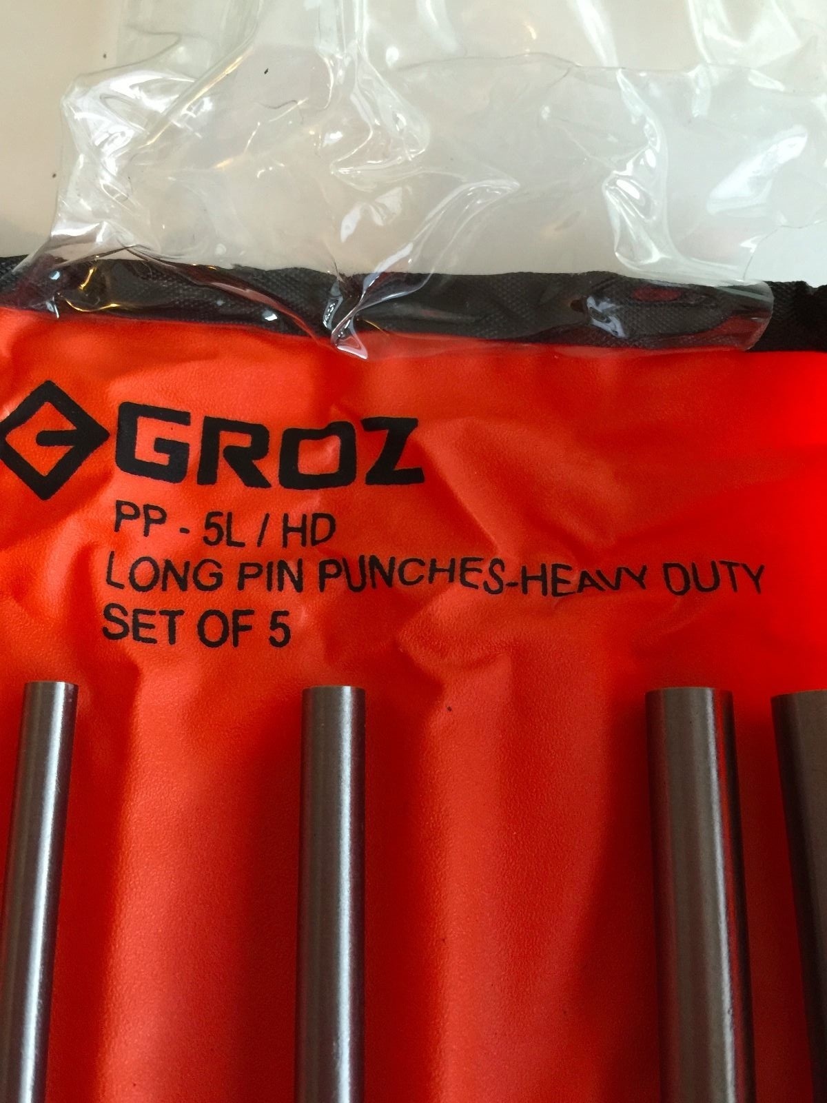 Engineers Long Series Pin Punch 5 Piece Set. Quality tools by Groz. eBay