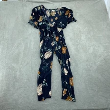 UMGEE Floral Jumper womens m Blue 3919