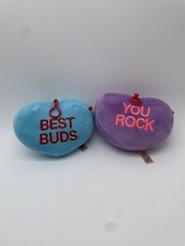 Dan Dee keychain heart plush Valentines Day