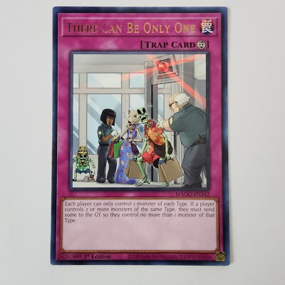 There Can Be Only One - MAGO-EN162 - NM - Rare - 1st ed - Yugioh