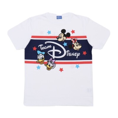 Tokyo Disney Resort T-shirts DisneyLand White Asia size Xtra Large