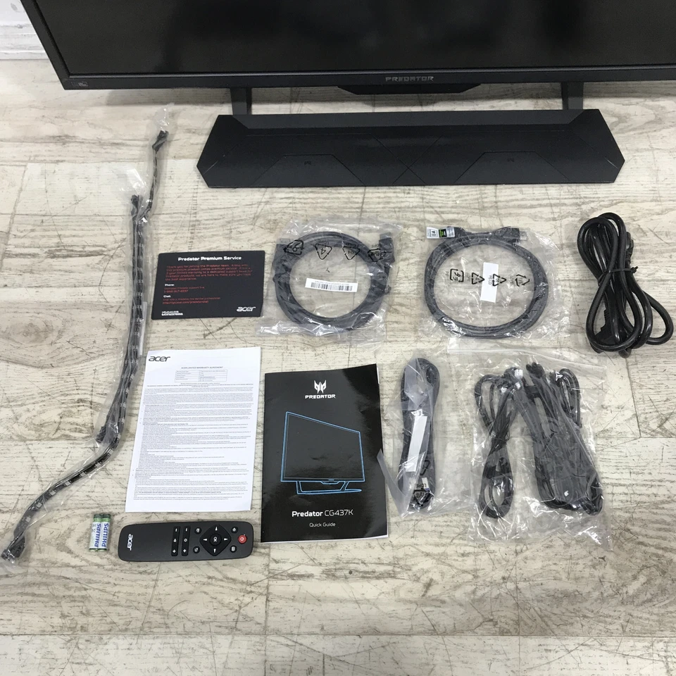 Acer Predator CG437K 43" 4K UHD 120Hz VA LCD Gaming Monitor G-Sync - Image 2 of 4