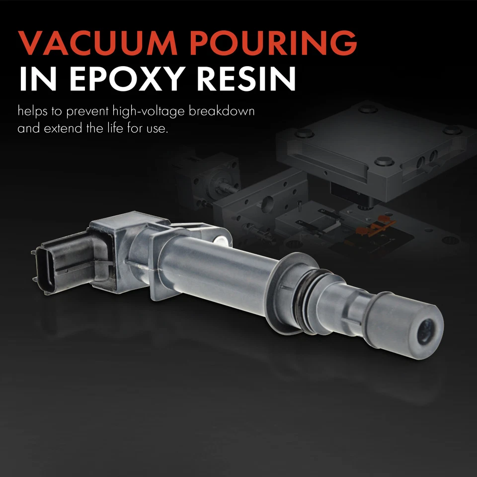 Set of 8 Ignition Coils for Jeep Grand Cherokee WJ WH Commander XK V8 4.7L EVA - image 3 of 4