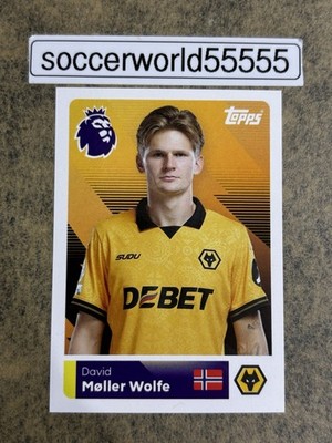 TOPPS PREMIER LEAGUE 2026 - Sticker Nr. 536 - DAVID MØLLER WOLFE