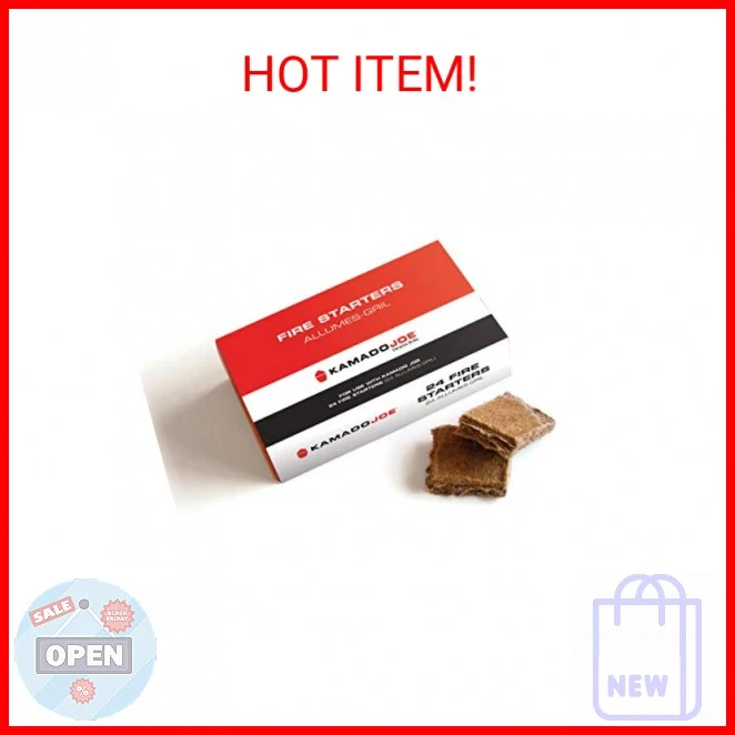 Cubo de cera inodora totalmente natural Kamado Joe parafina pura iniciadores de fuego, hecho para un Foto 2 de 2