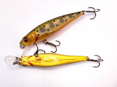 Minnow Wobbler 85mm 9g Floating Kunstköder Hardbait Hecht Zander Barsch