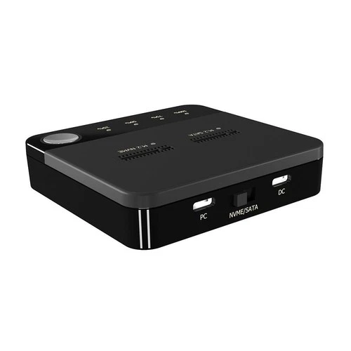 M.2 Duplicator M.2 NVMe High Efficiency 2 Bay Dual Drive HDD Docking Station