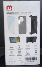 New Plum MYBAT PRO Maverick Series iPhone 15 Pro 6.1” Case + Holster MagSafe