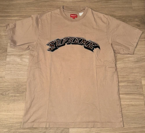 Haut chemise beige Supreme Applique 2022 Arc S/S taille S