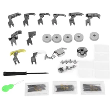 Universal 17 Piece Sewing Machine Presser Walking Feet Kit Industrial Flat