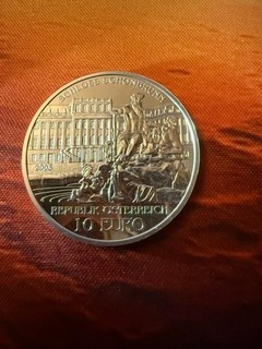 10 Euro Österreich Schloss Schönbrunn 2003