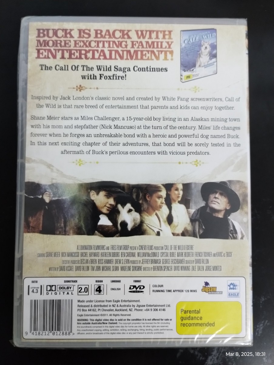 その他 Call of the Wild 2: Foxfire [DVD] Amazon.com: Call of the Wild 2: Foxfire : Shane Meier, David