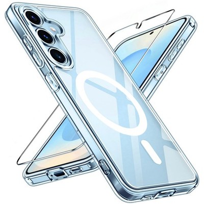 For Samsung Galaxy A17 5G Case Phone Cover Heavy-Duty Tough + Tempered Glass