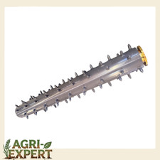 Landhonor PR-12-72W Skid Steer Power Rake Drum Roller W/Teeth Replace Accessory