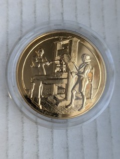 1973 Royal Mint American Revolution 92.5% Silver Freedom Medal 0.925oz ASW