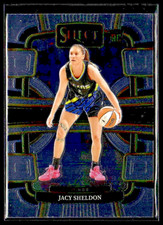 2024 Panini Select WNBA 60 Jacy Sheldon Dallas Wings RC