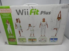 NEW Open Box Nintendo Wii Fit Plus With Balance Board & Game