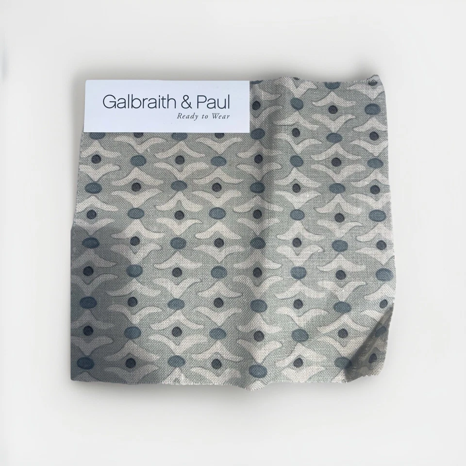Galbraith & Paul Tusk Fabric Swatches Lot of 3 – Logan White Linen – TK-218 - Image 4 of 4