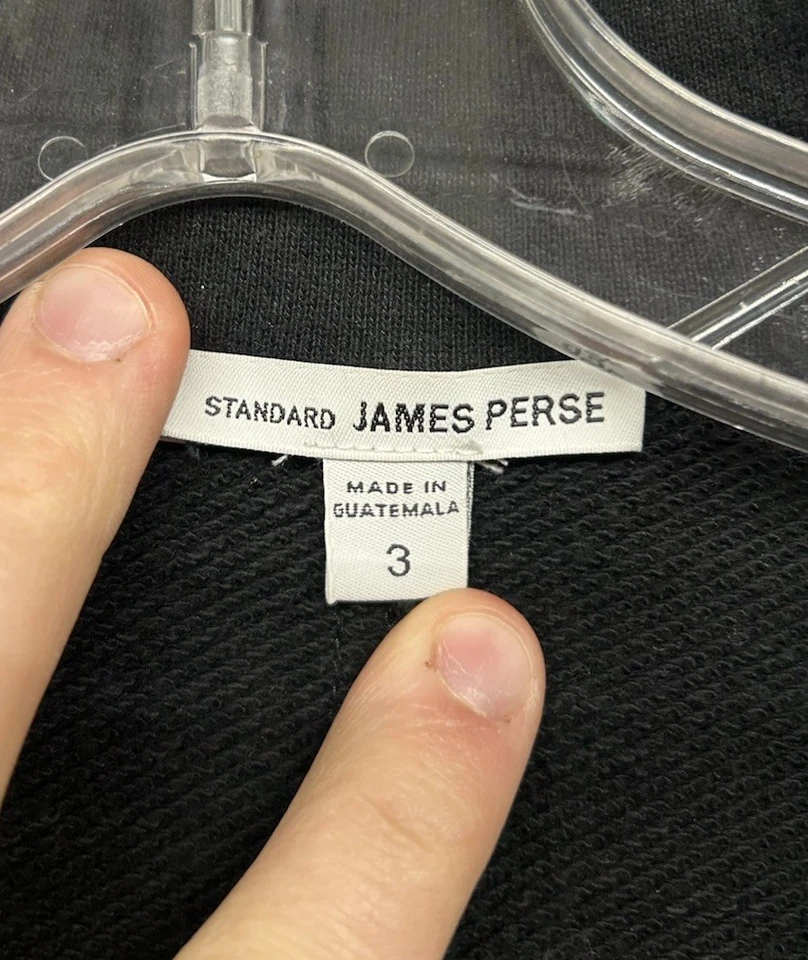 Chaqueta Blazer James Perse Mujer Talla 3 (L) Negra Manga Larga Algodón (J12) Foto 2 de 4