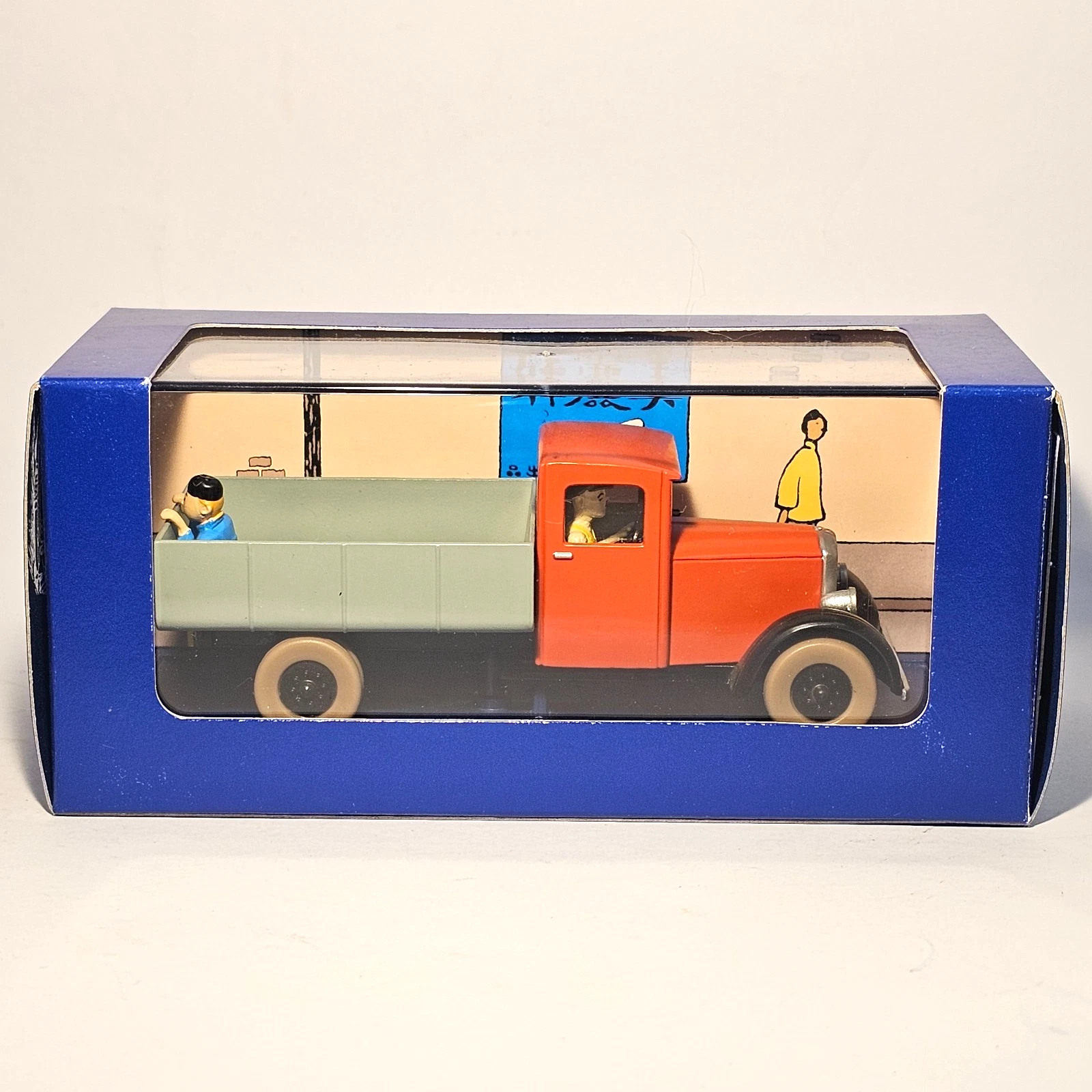 Voiture Miniature Tintin Le camion rouge du Lotus bleu 1933