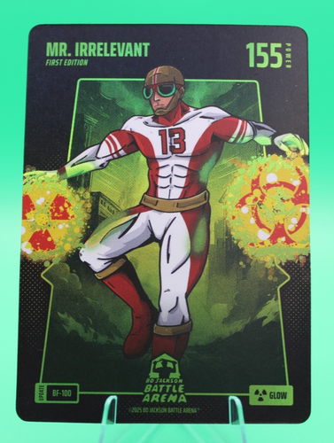 Bo Jackson Battle Arena Update GLOW Battle Foil BF-100 MR. IRRELEVANT Purdy