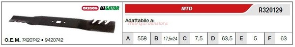 Klinge Mtd AufsitzmäHer RasenmäHer R320129-image